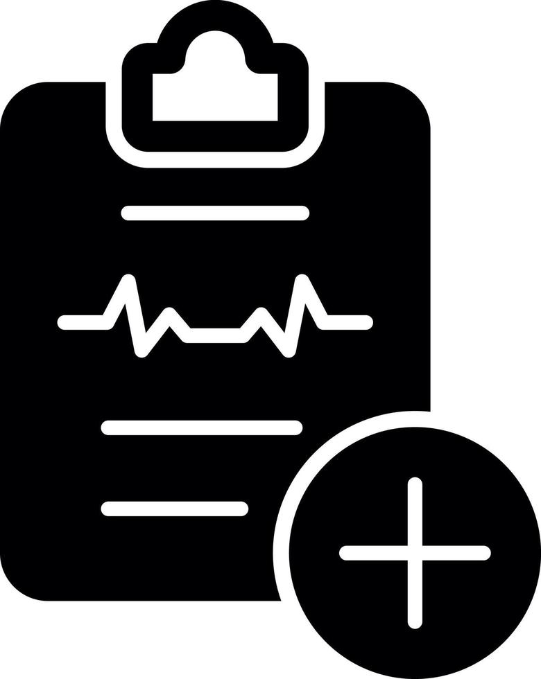 Medical History Vector Icon Design