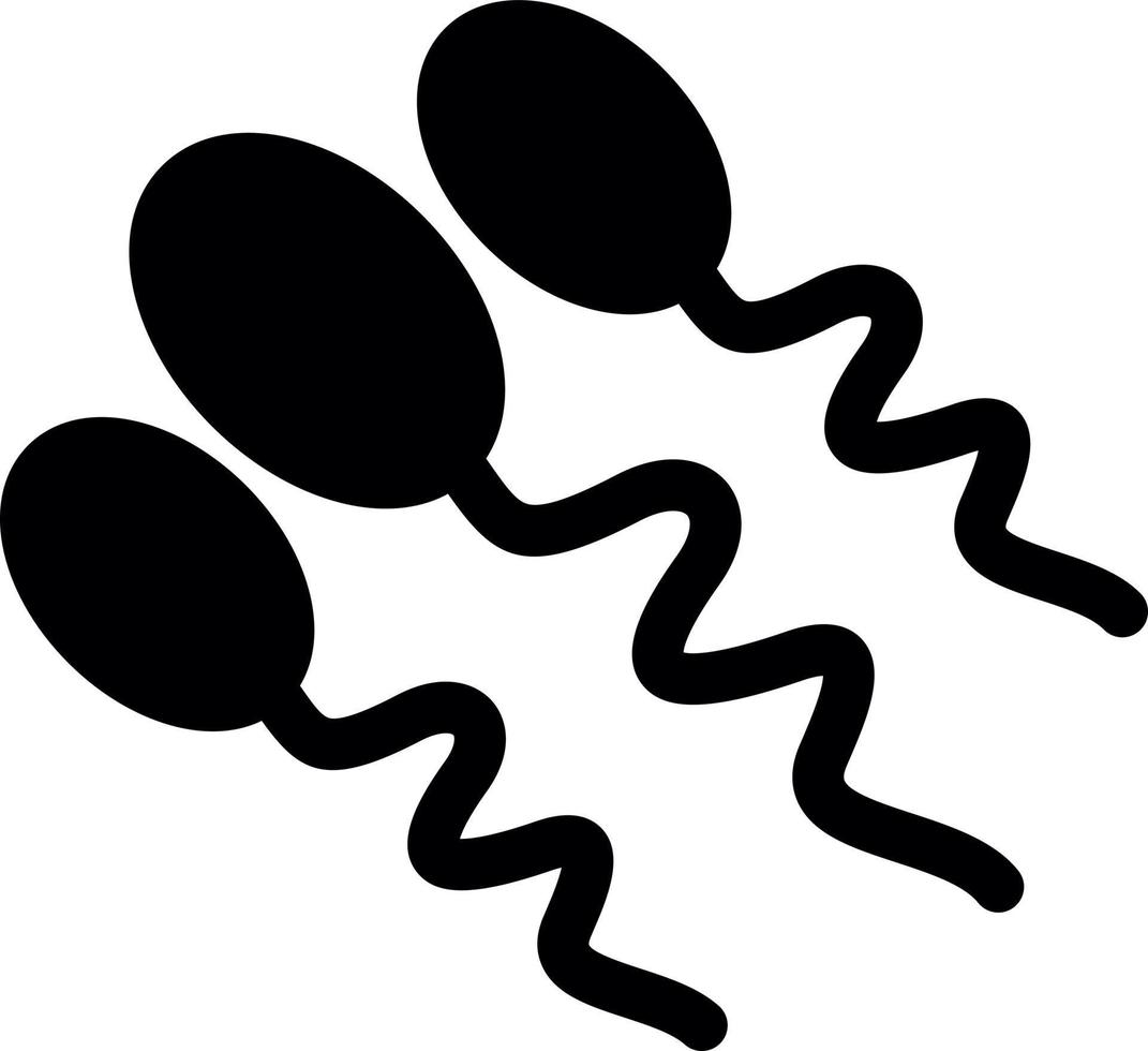 Sperm Vector Icon Design