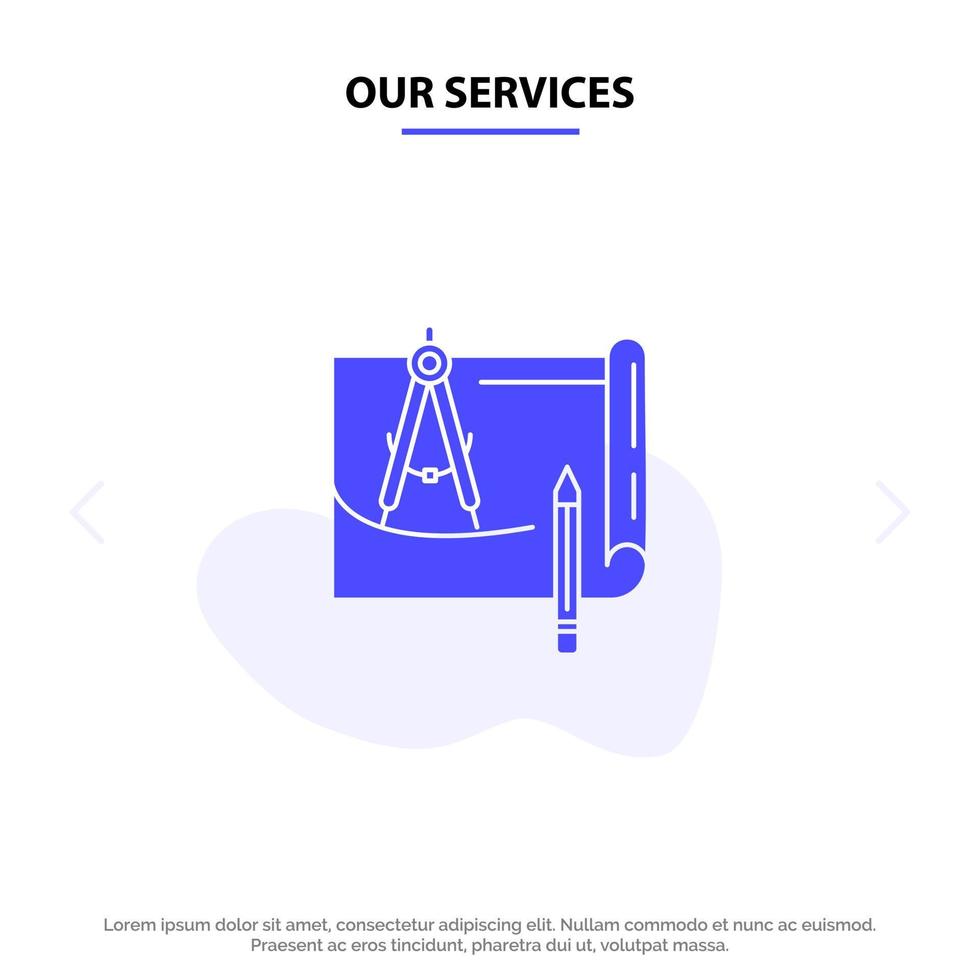Our Services Blueprint Architecture Blueprint Construction Paper Plan