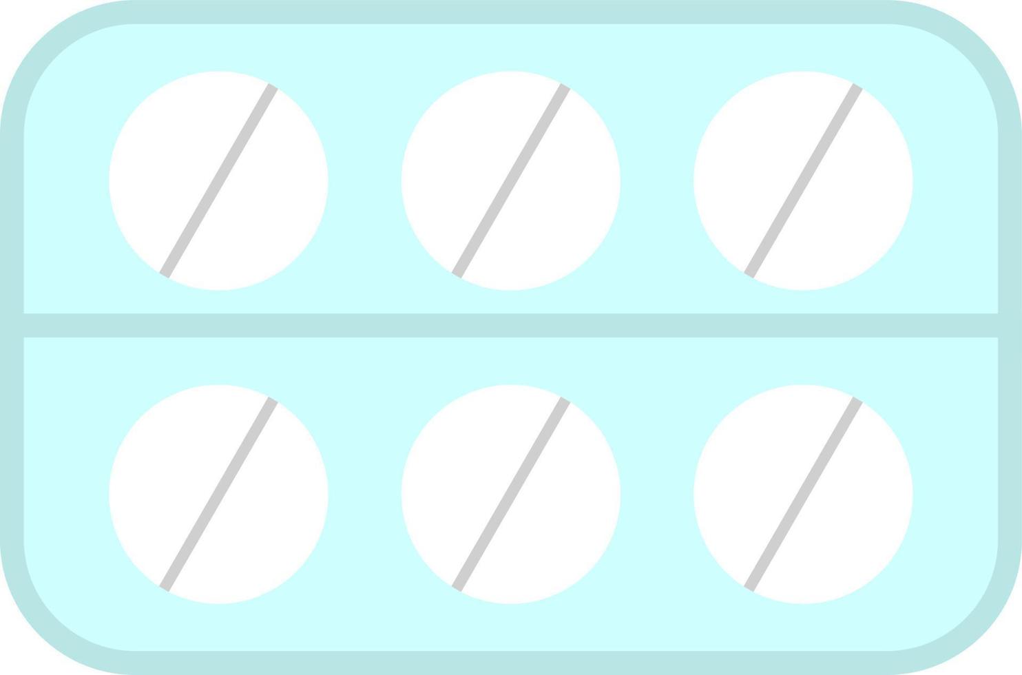 Tablet Package Vector Icon Design