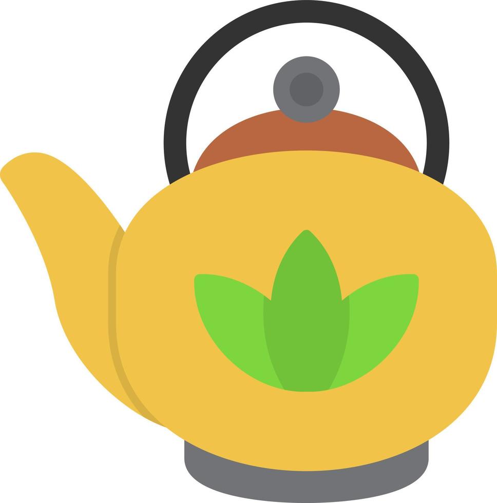 Teapot Vector Icon Design