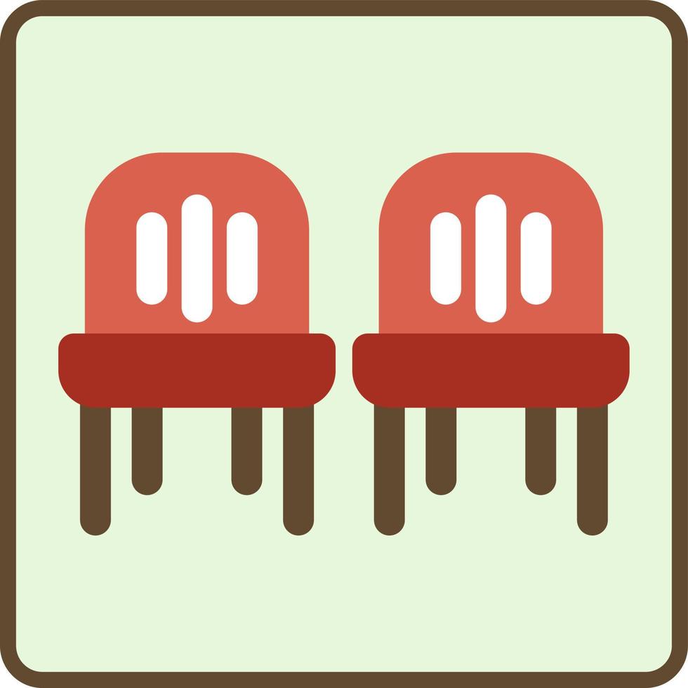 Waiting Room Vector Icon Design