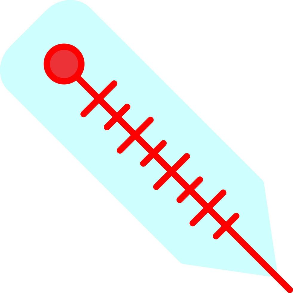 Thermometer Vector Icon Design