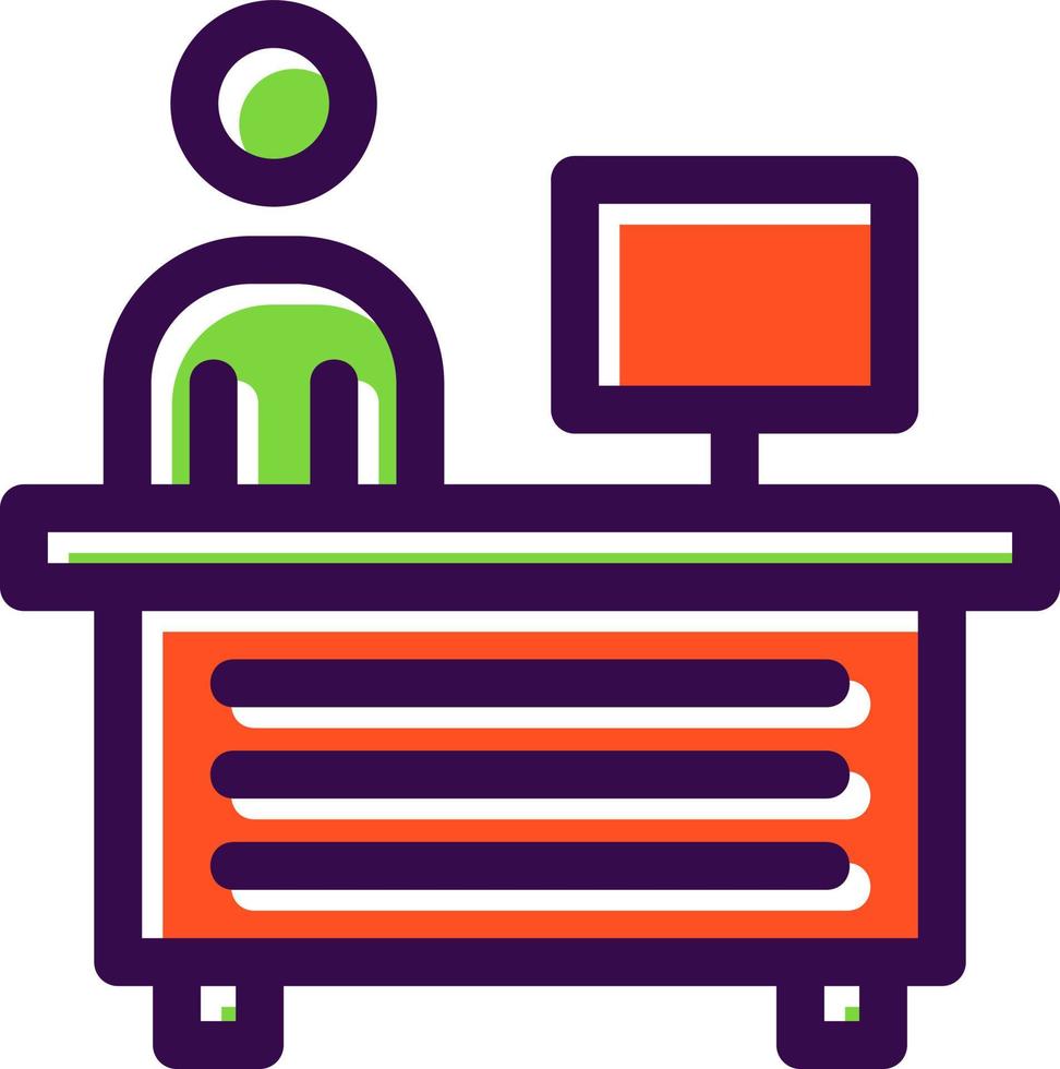 Reception Vector Icon Design