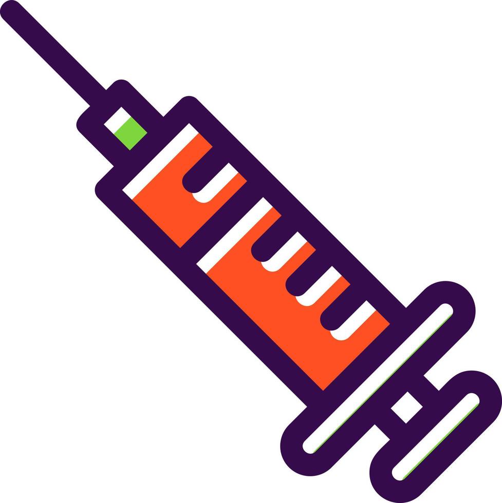 Syringe Vector Icon Design
