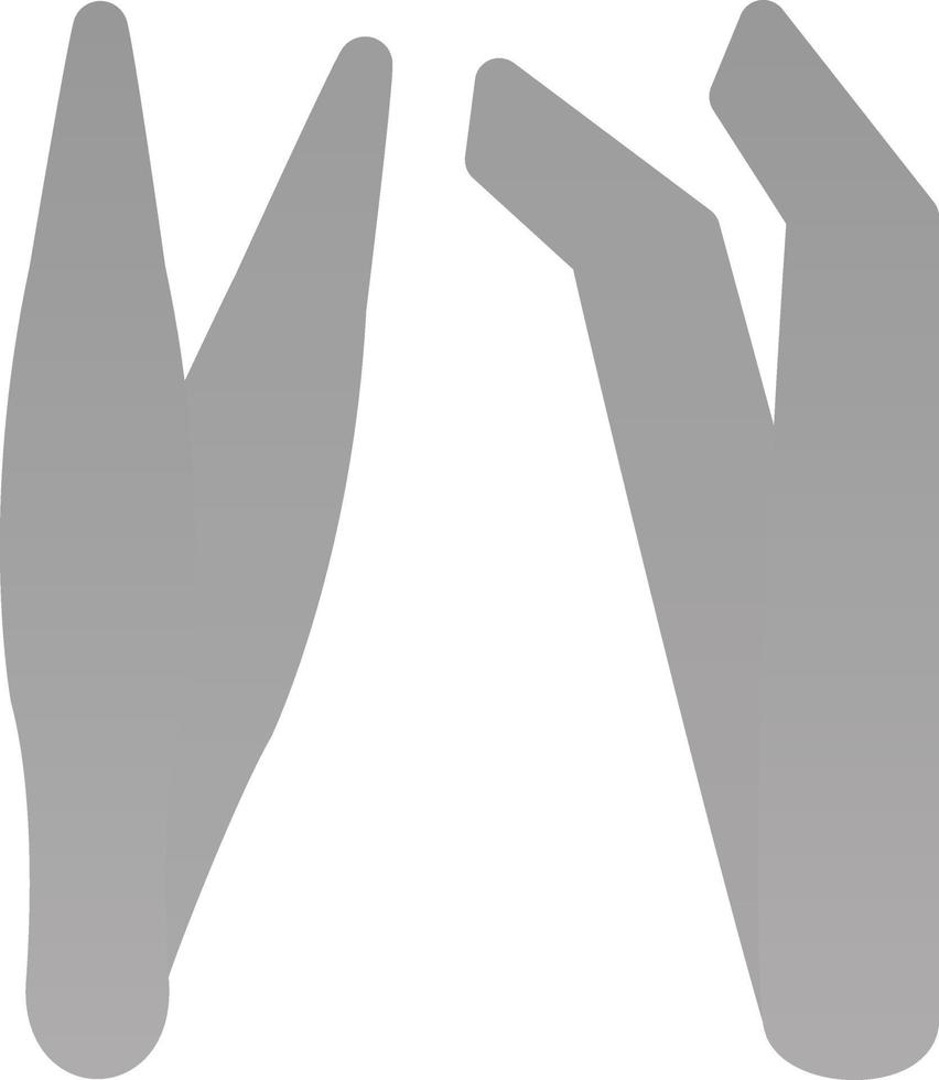 Tweezers Vector Icon Design