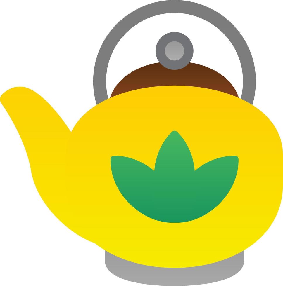 Teapot Vector Icon Design