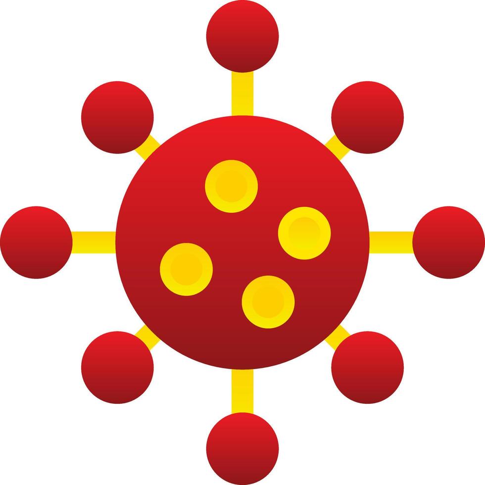 diseño de icono de vector de virus