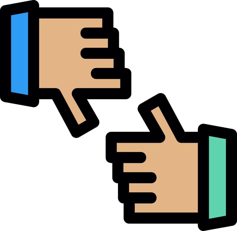 Criticism Vector Icon Design