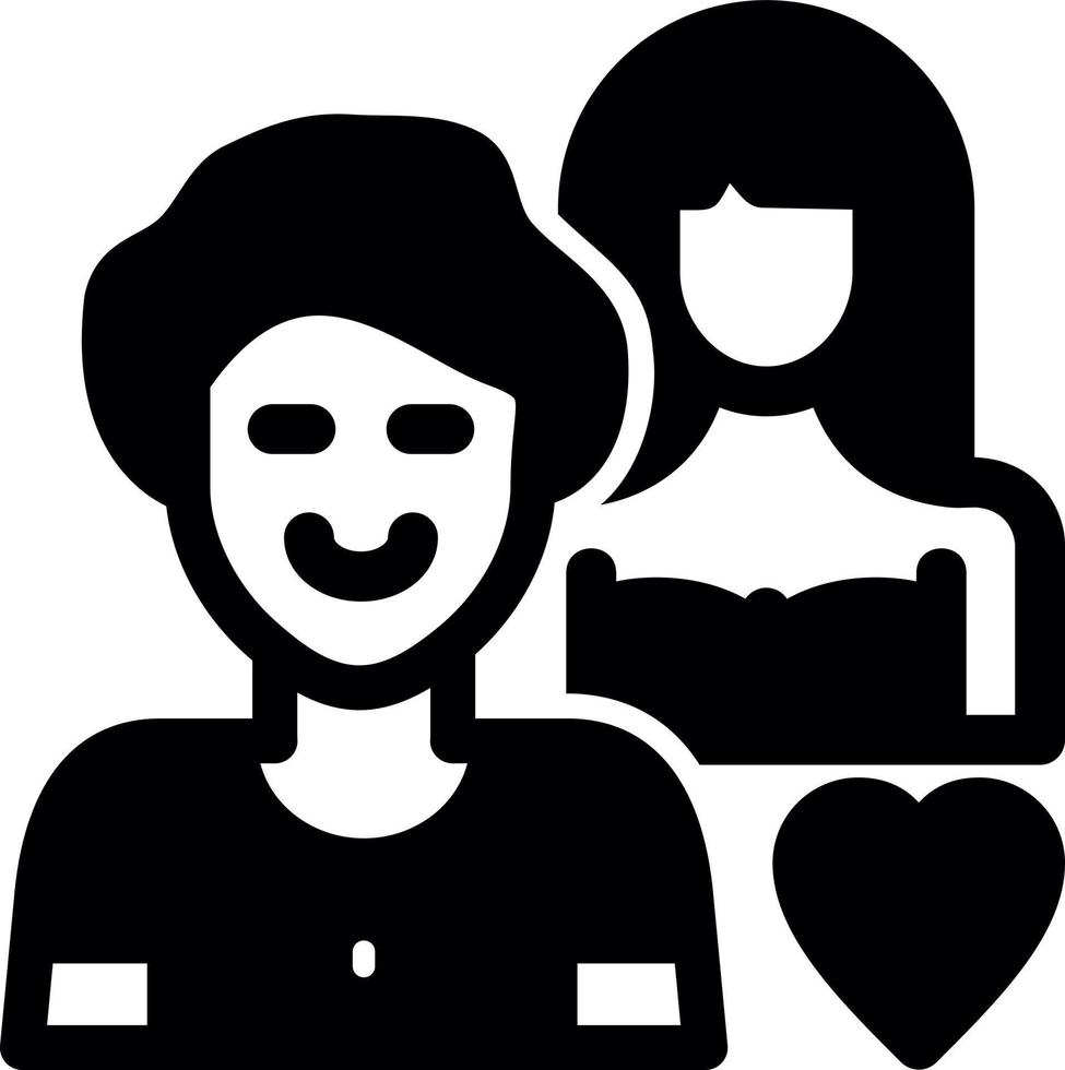 Relationship Vector Icon Design