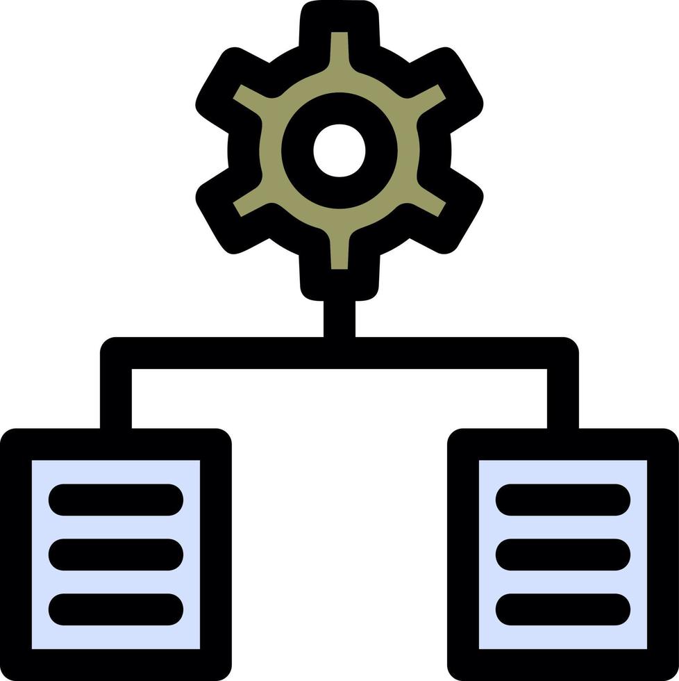 Organizing Vector Icon Design
