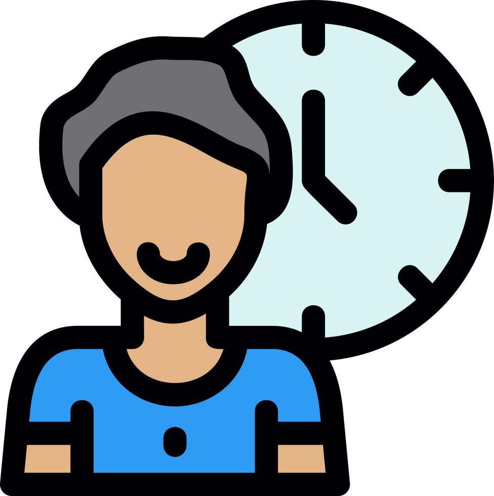 Time Management Vector Icon Design