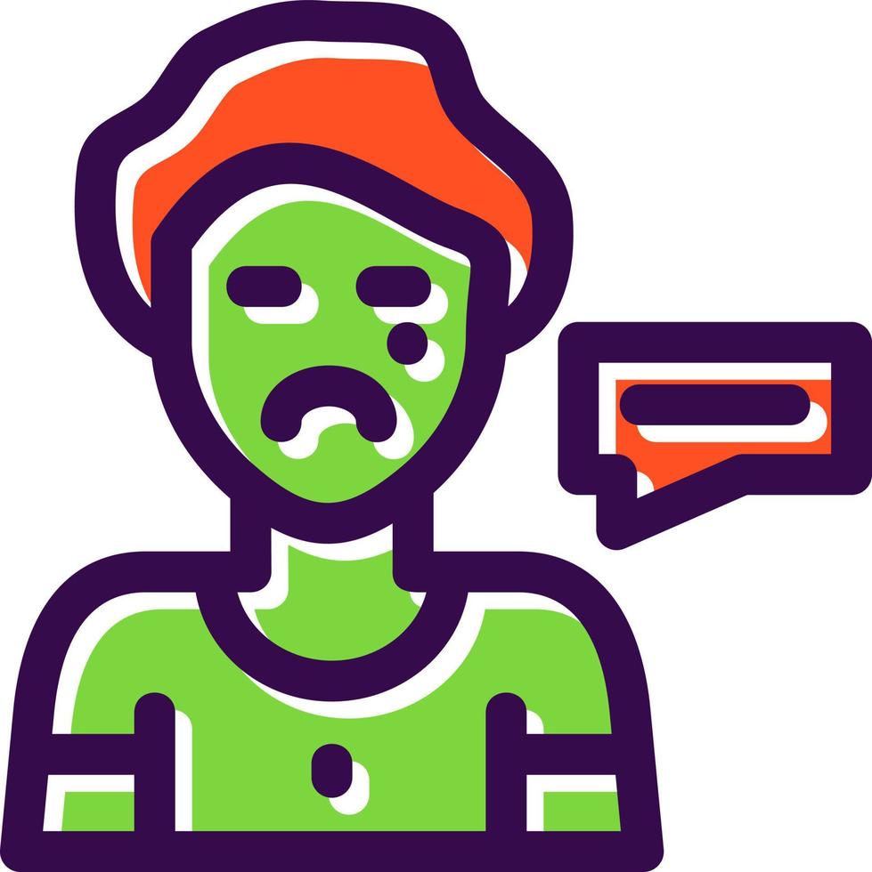 Apology Vector Icon Design