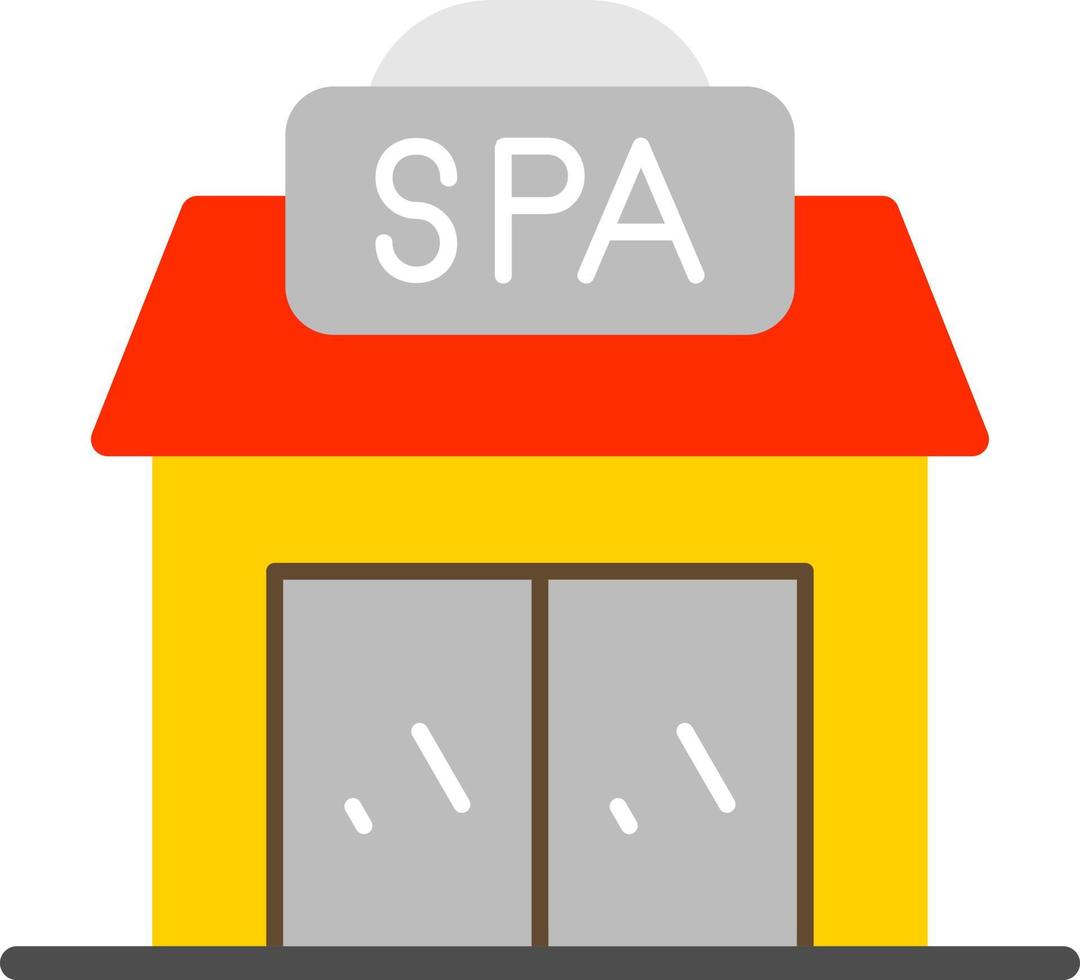 Spa Center Vector Icon Design