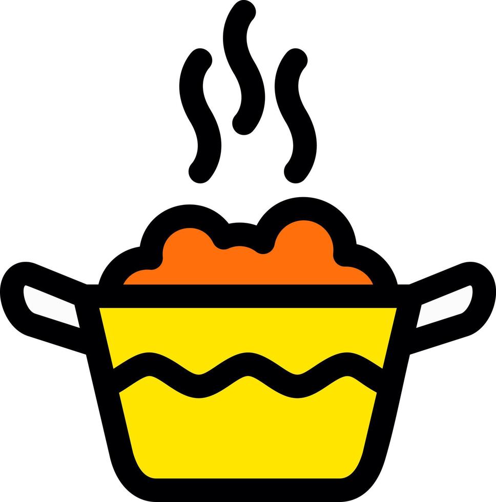 Curry Vector Icon Design