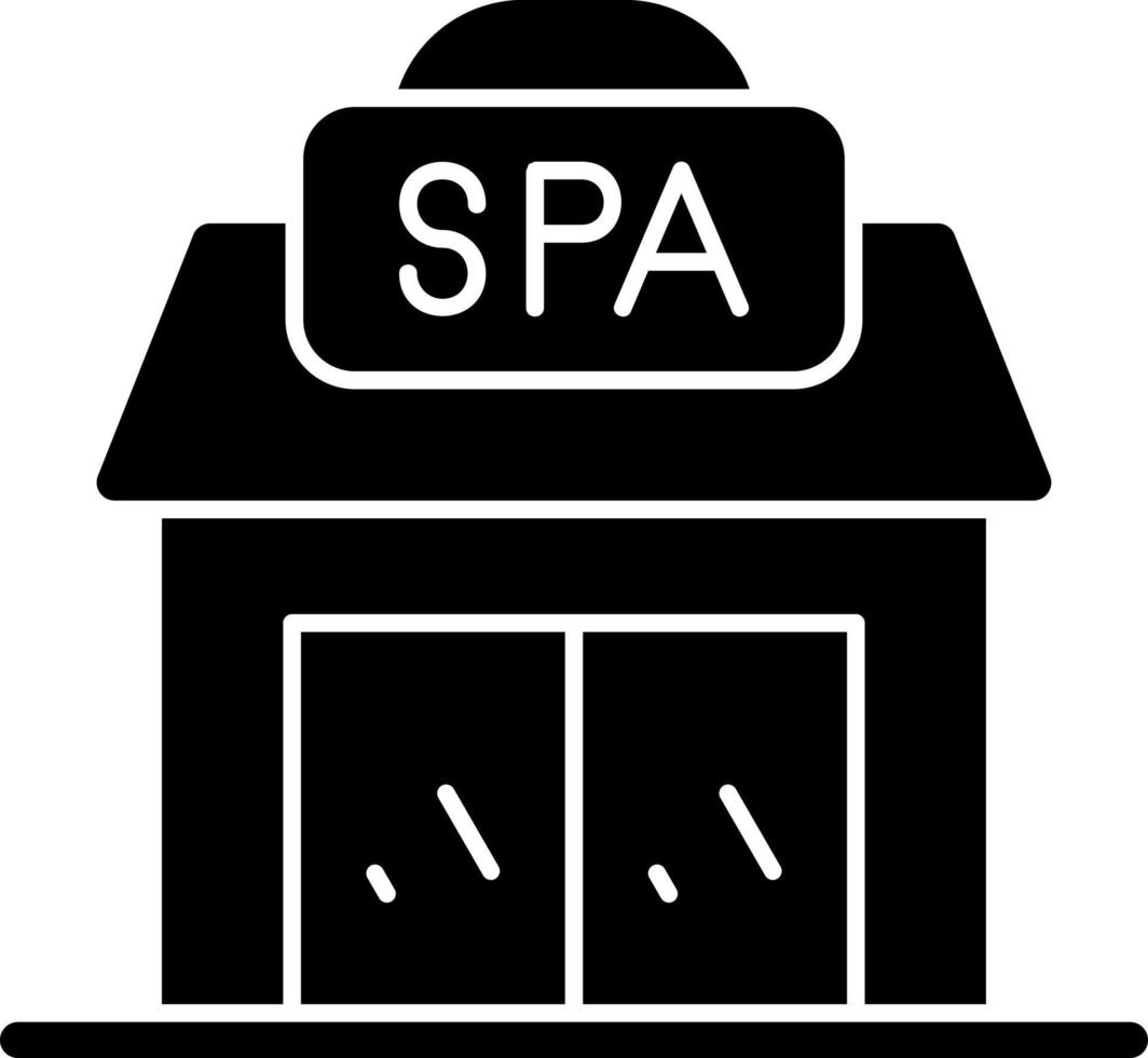Spa Center Vector Icon Design