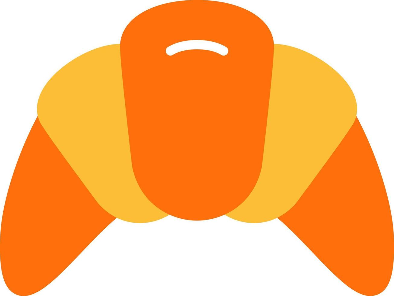 Croissant Vector Icon Design