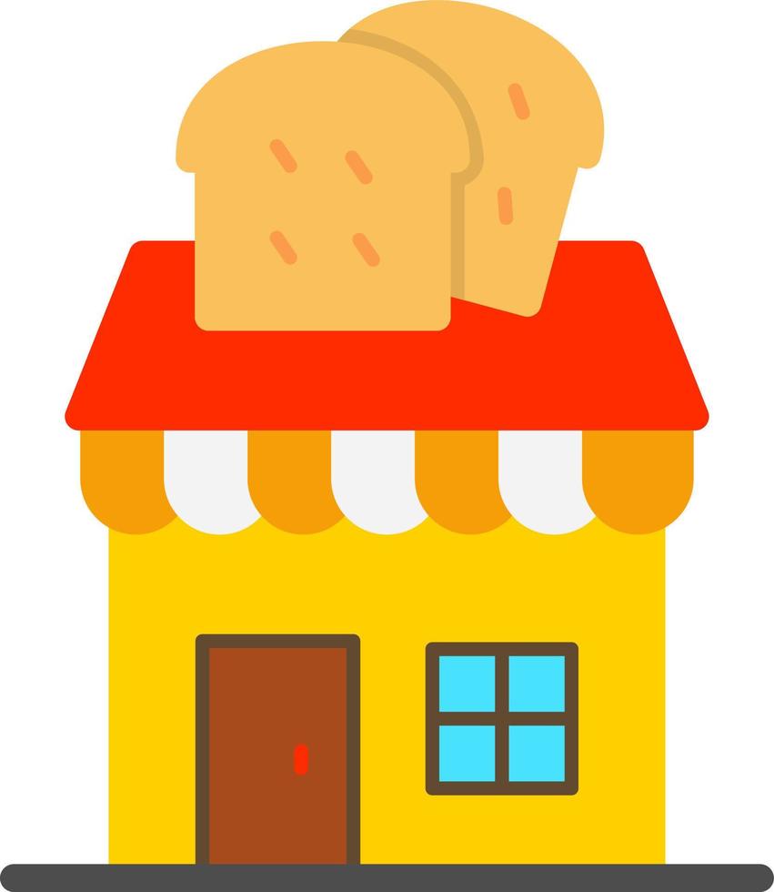 Bakery Shop Vector Icon Design