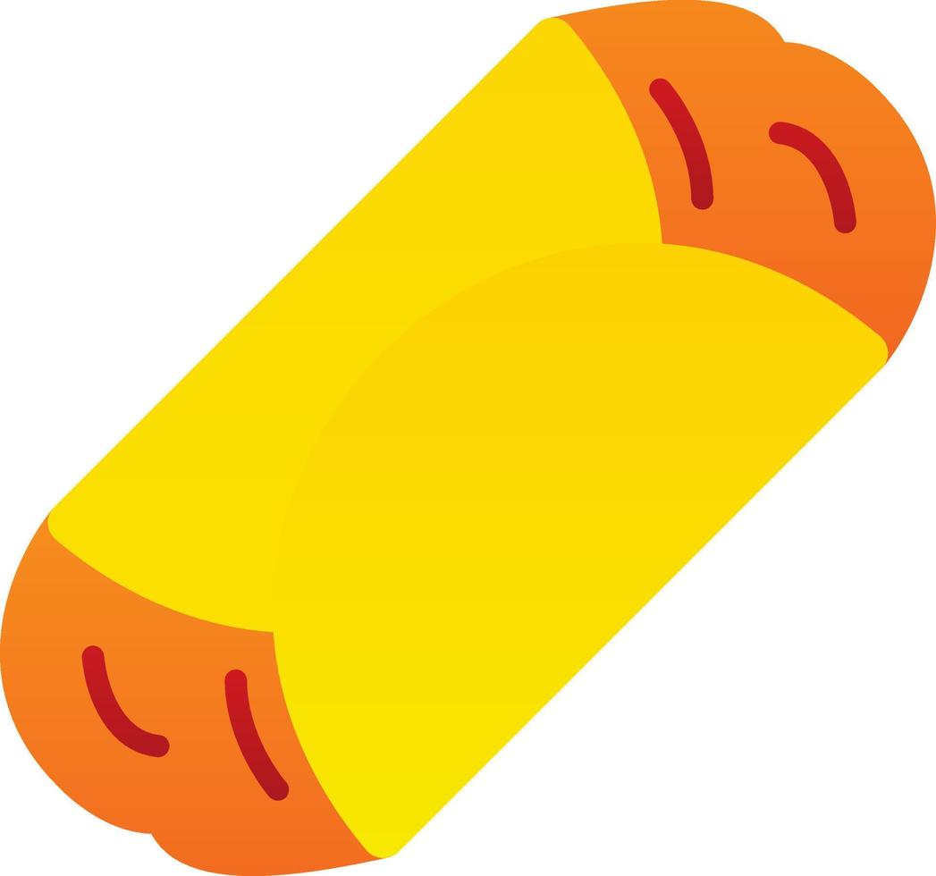 diseño de icono de vector de enchilada