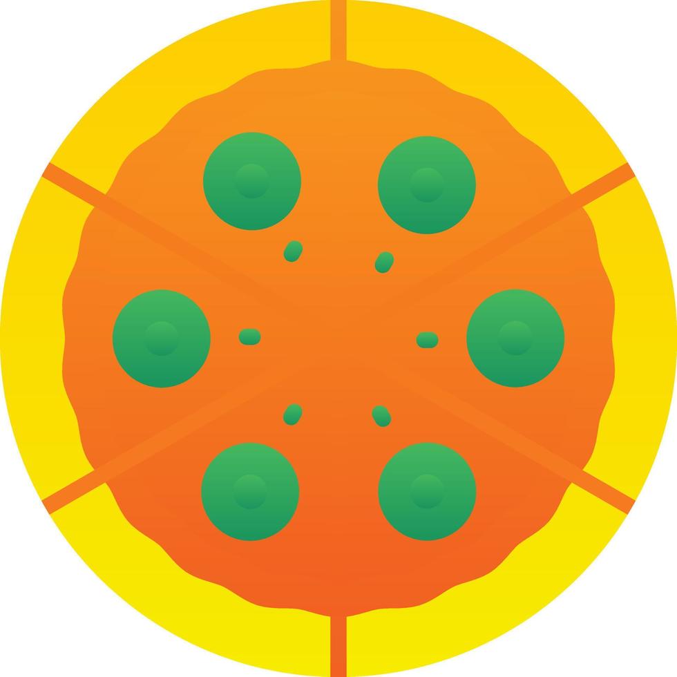 diseño de icono de vector de pizza