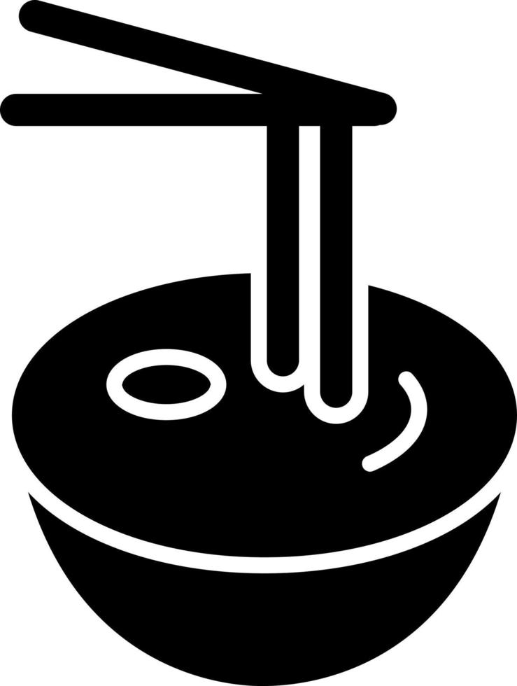 diseño de icono de vector de bibimbap