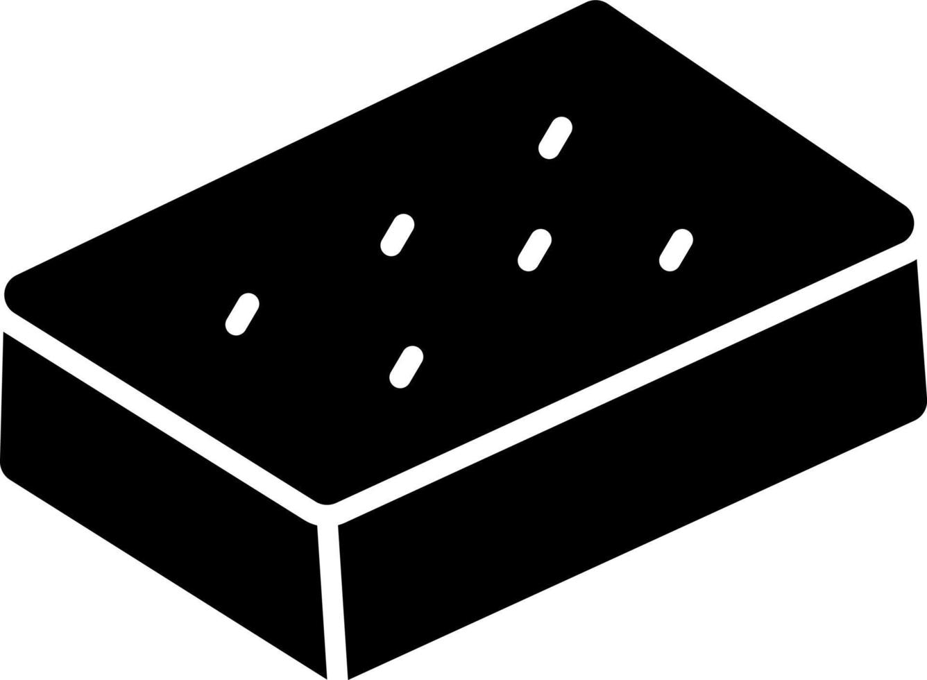 Cornbread Vector Icon Design