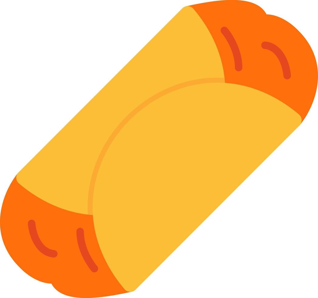 Enchilada Vector Icon Design