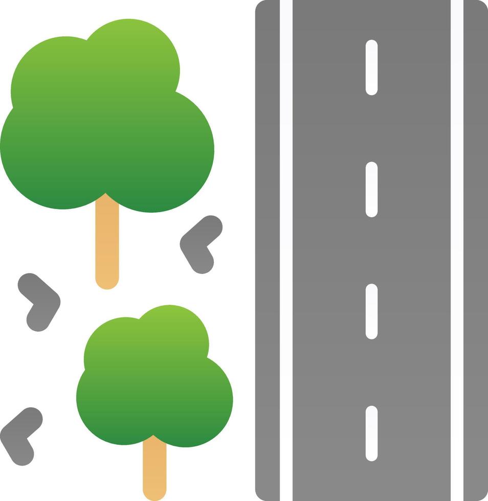 Roadside Vector Icon Design