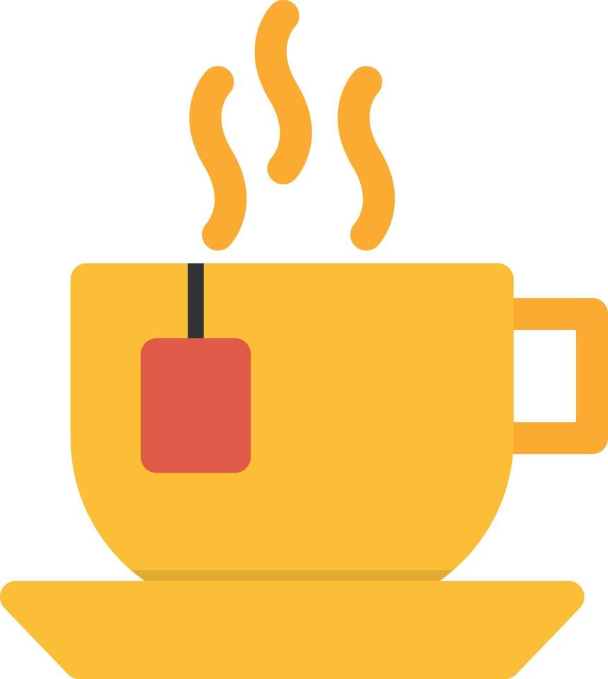Afternoon Tea Vector Icon Design