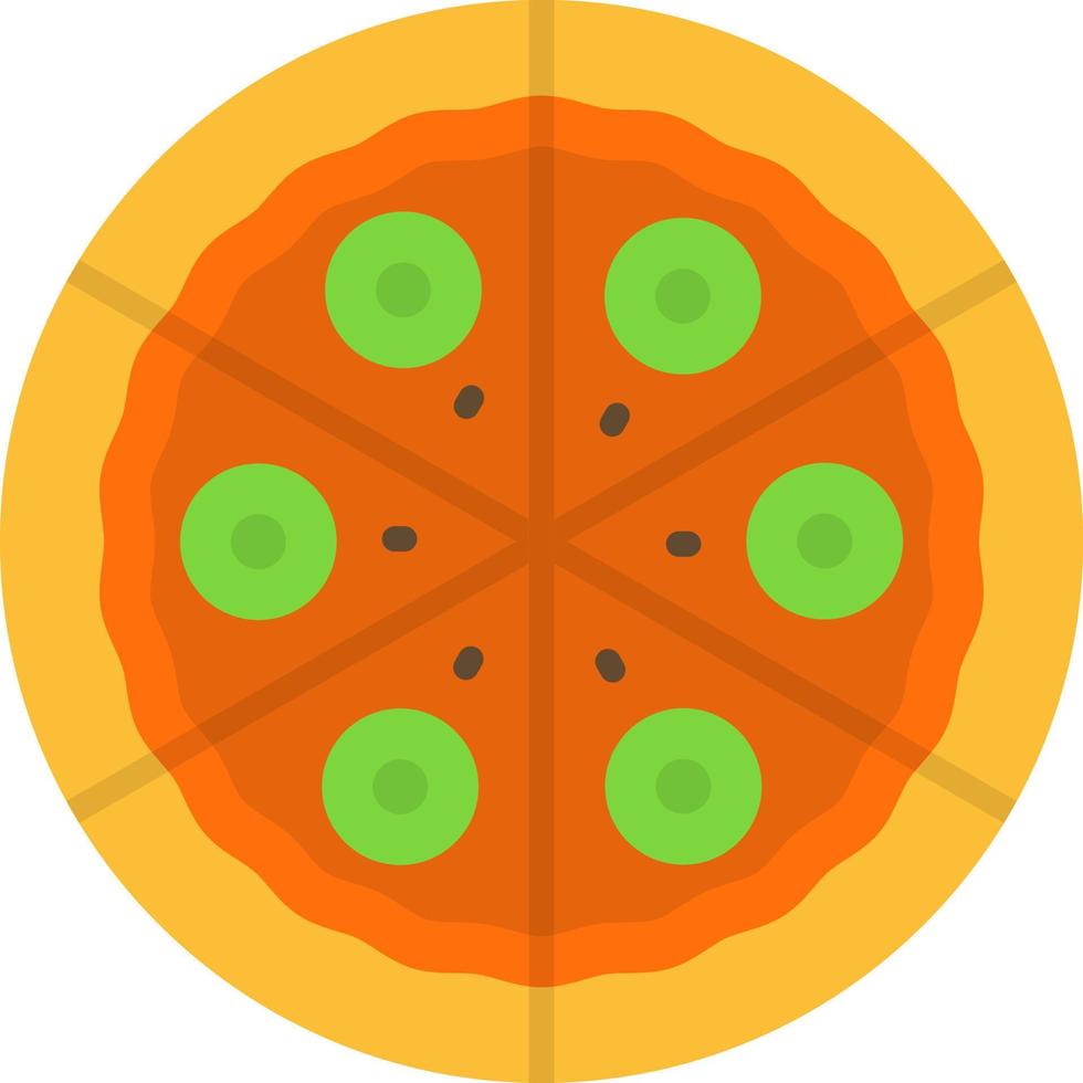 diseño de icono de vector de pizza