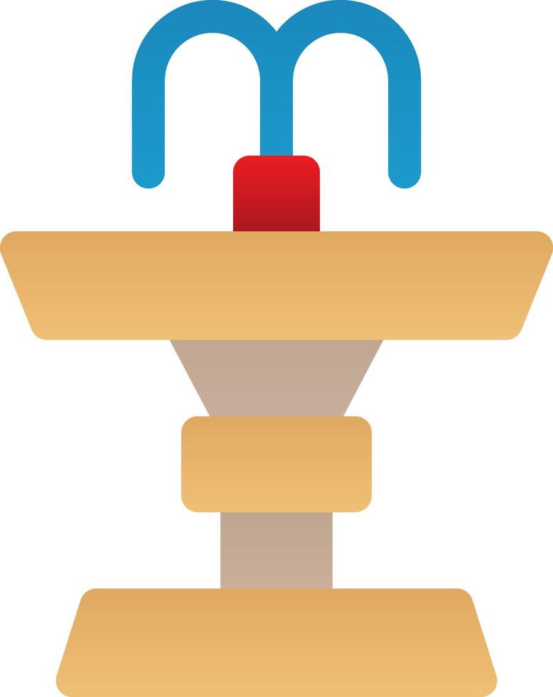 Fountain Vector Icon Design