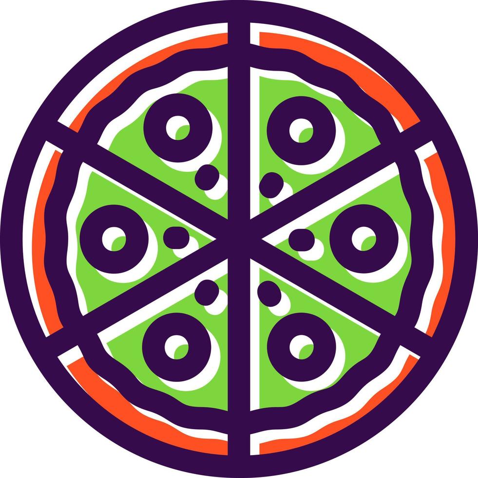 Pizza Vector Icon Design