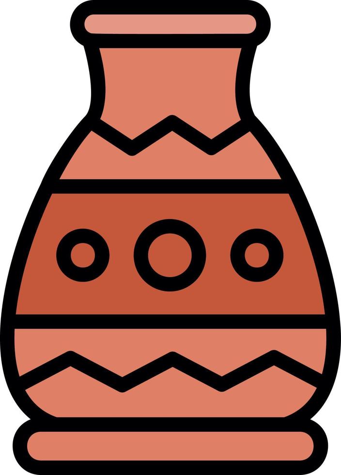 Amphora Vector Icon Design