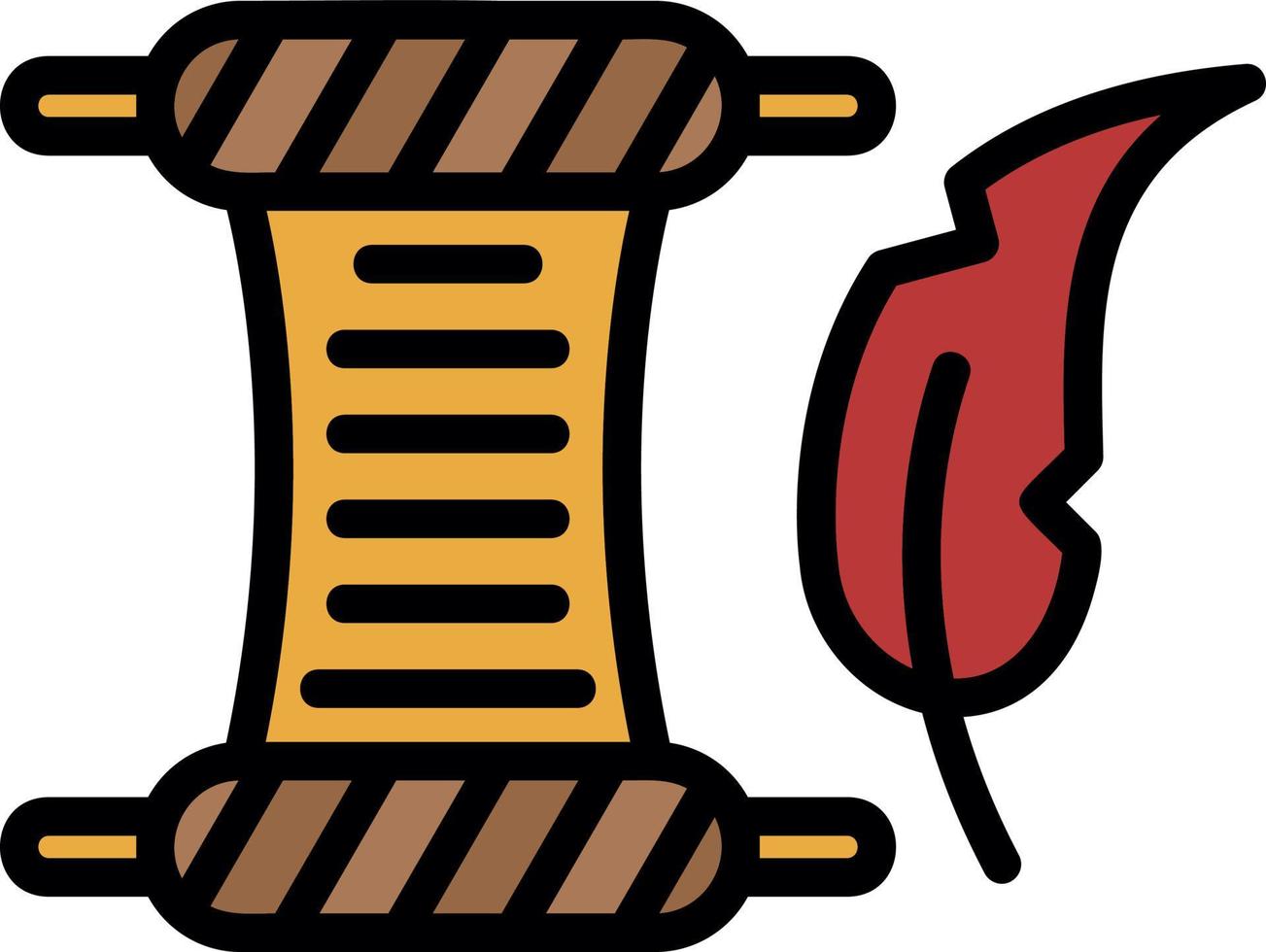 Papyrus Vector Icon Design