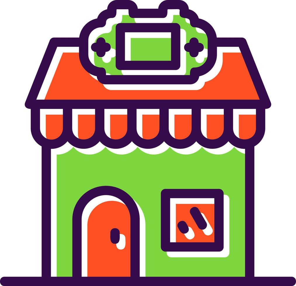 Game Store Vector Icon Design