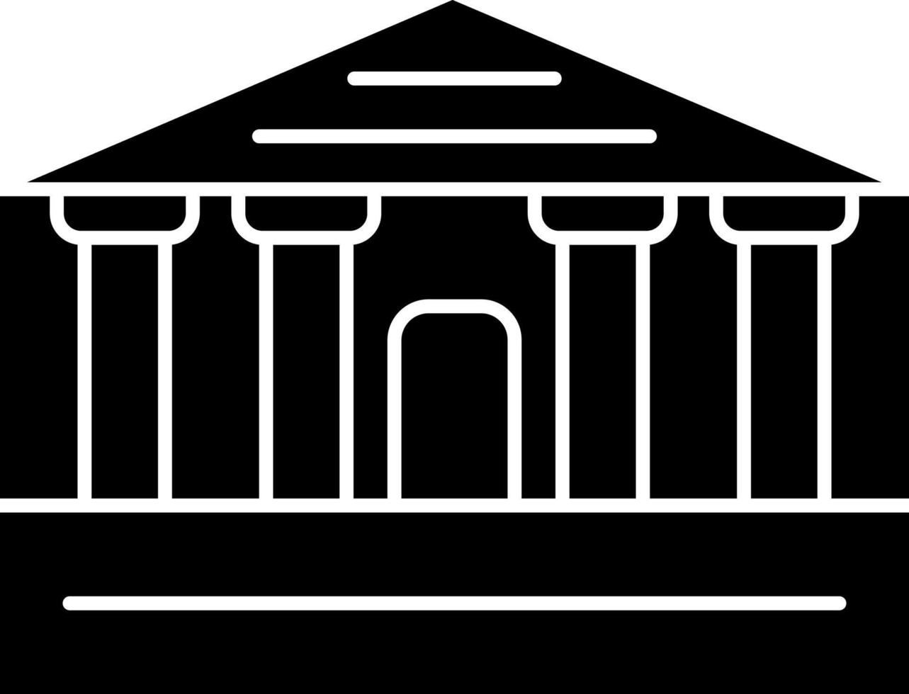 Parthenon Vector Icon Design