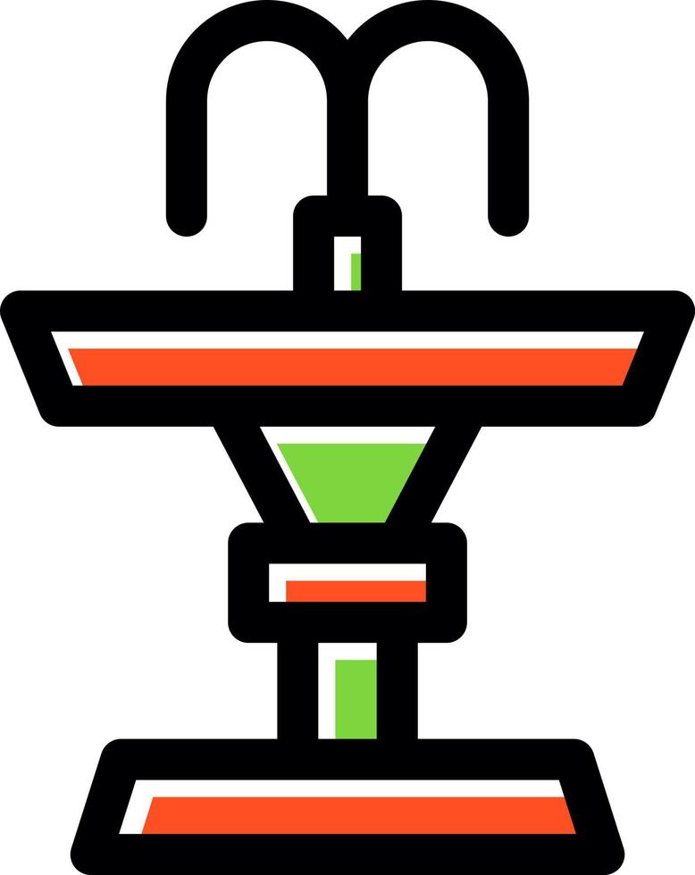 Fountain Vector Icon Design