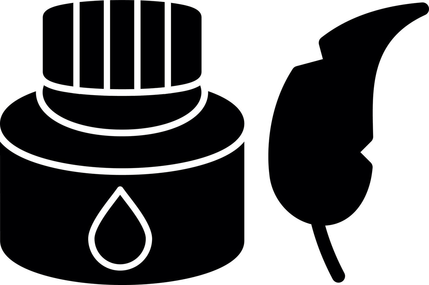 Ink Vector Icon Design