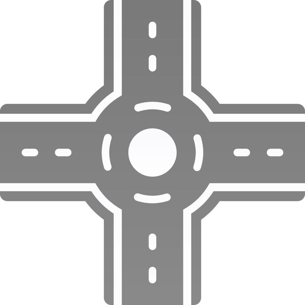 Roundabout Vector Icon Design