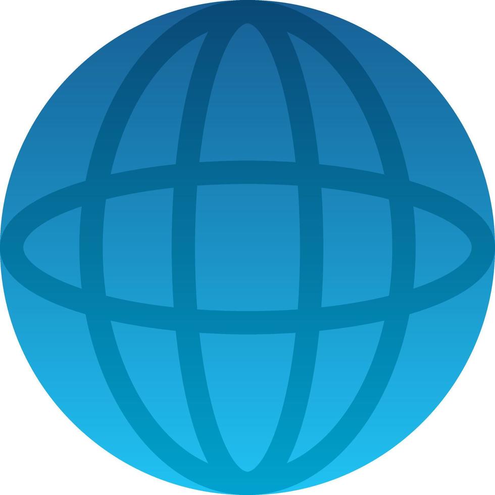Globe Vector Icon Design