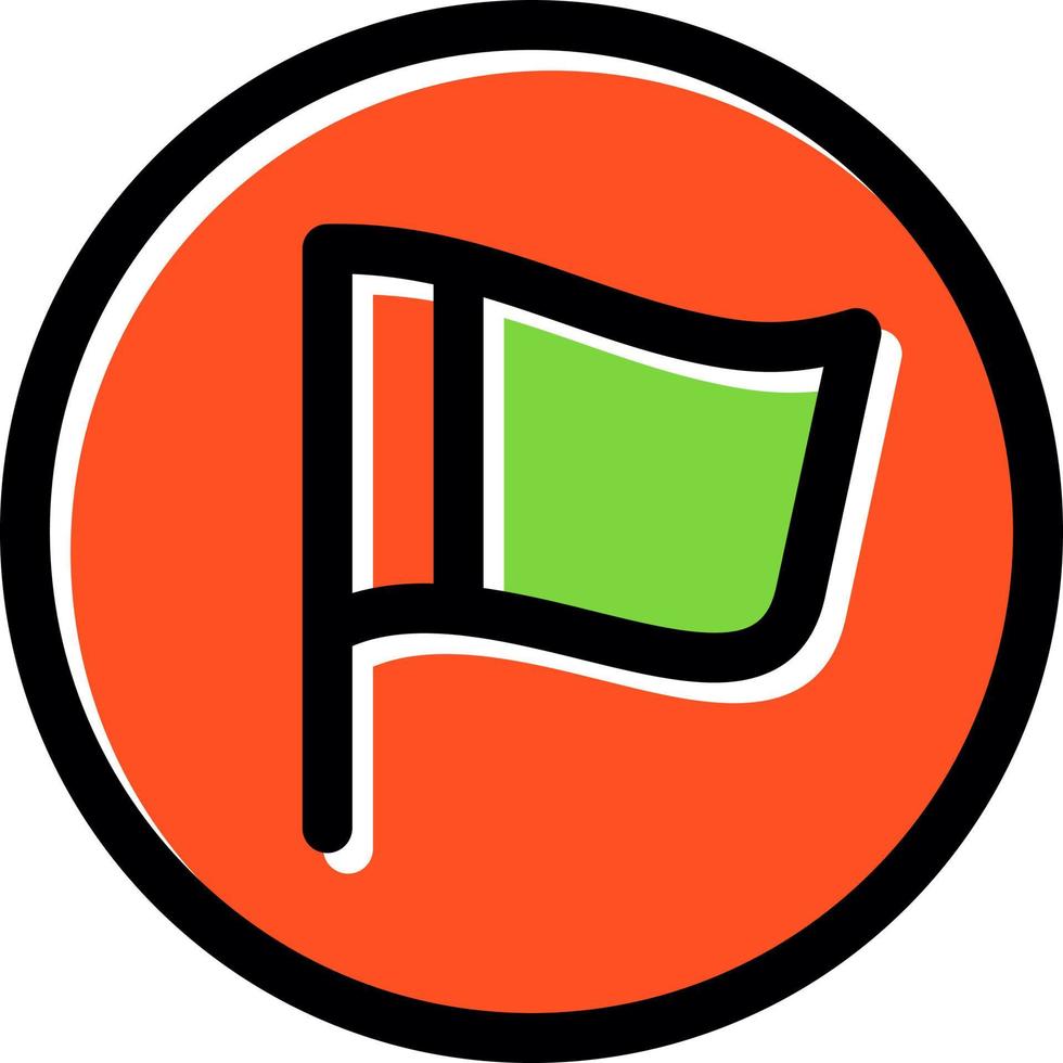 Flag Vector Icon Design