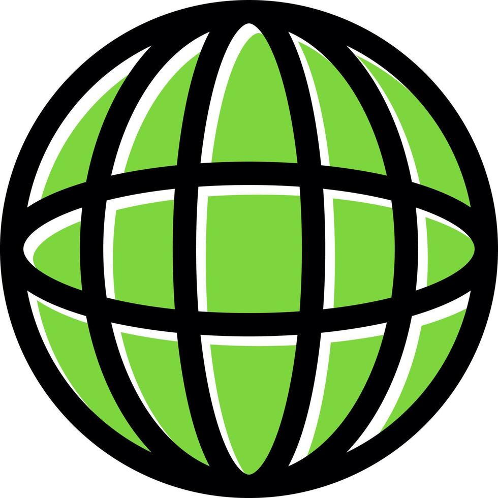 Globe Vector Icon Design