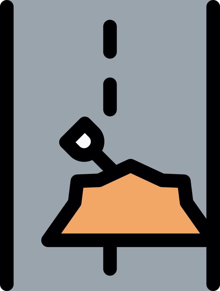 Roadworks Vector Icon Design