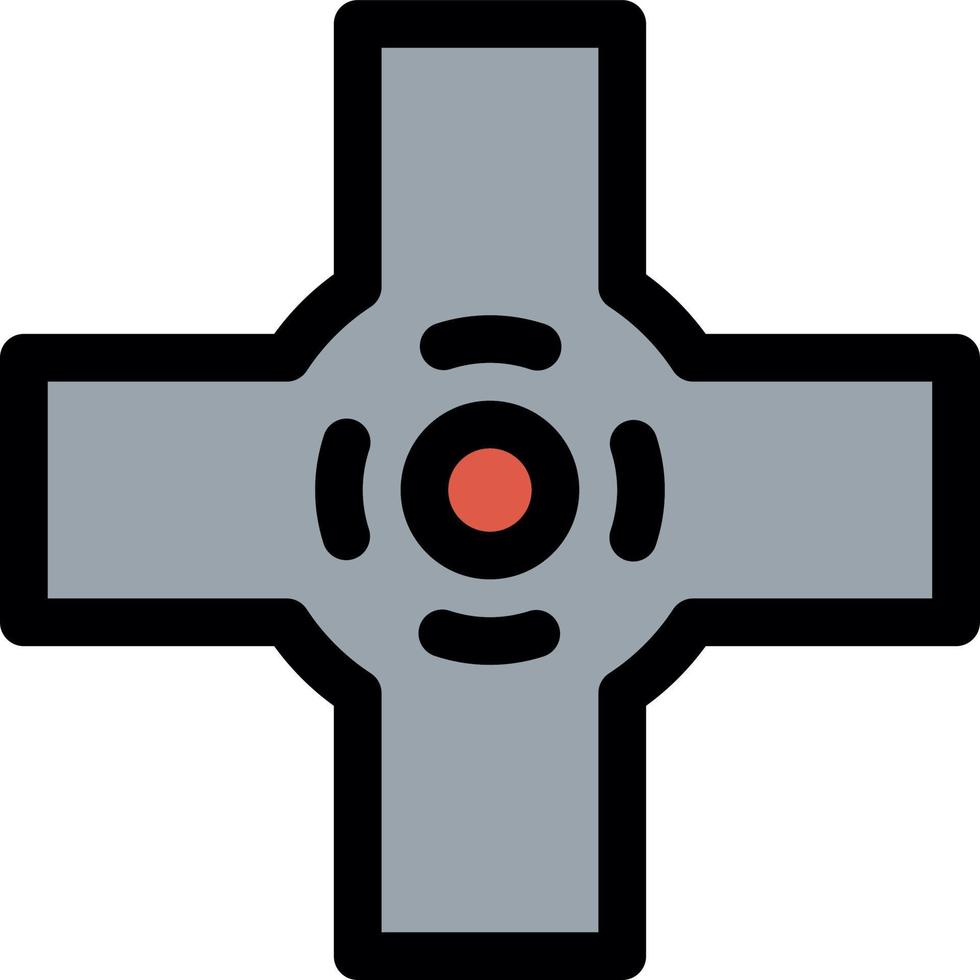 Roundabout Vector Icon Design