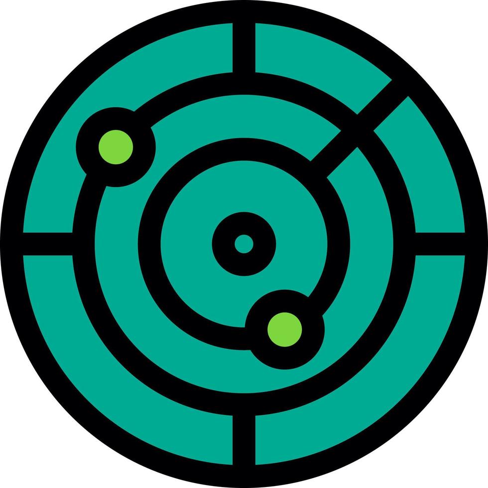 Radar Vector Icon Design