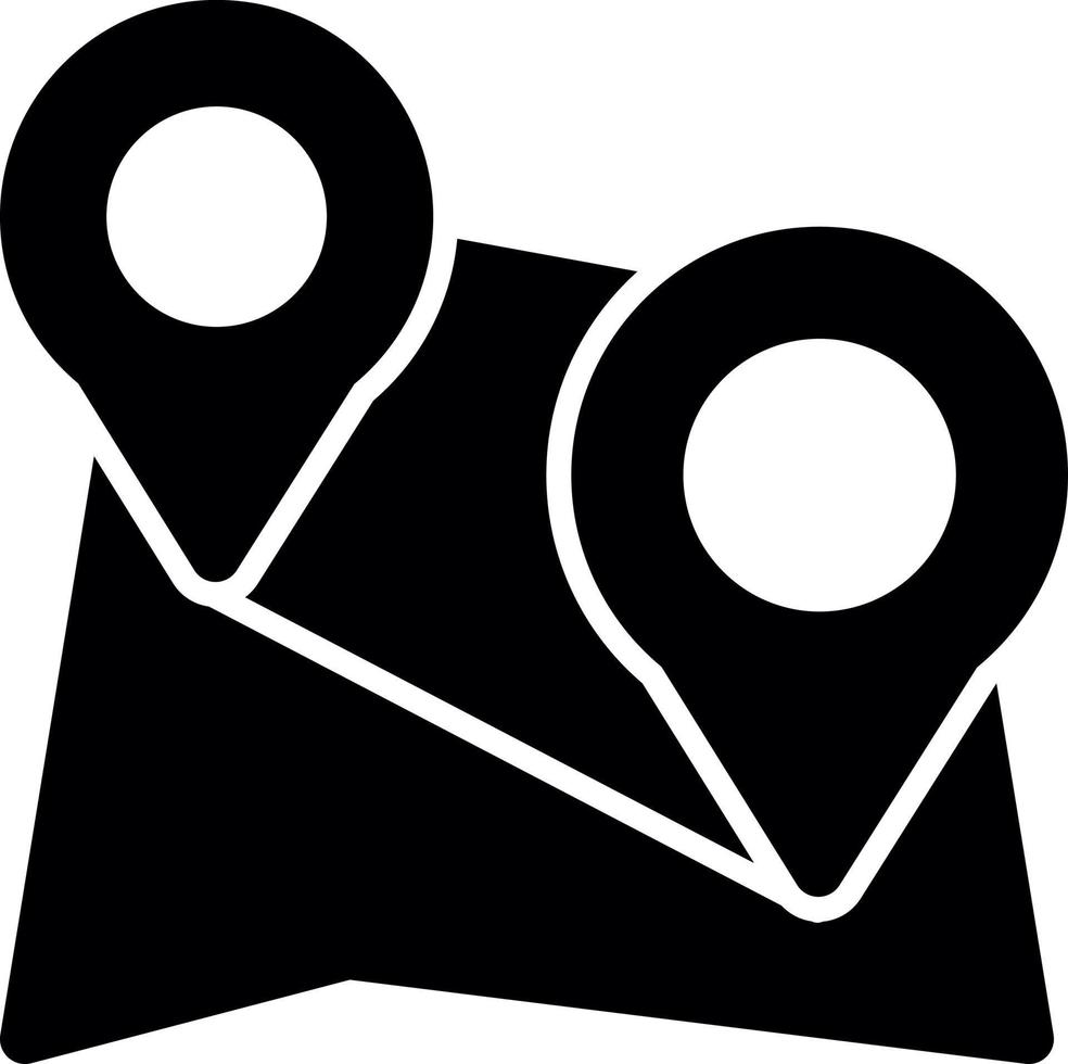 Multiple Destinations Vector Icon Design
