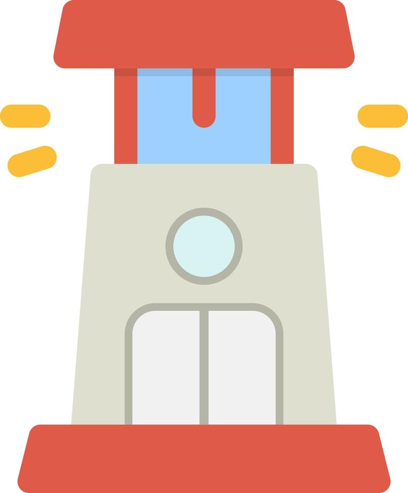 Lighthouse Vector Icon Design