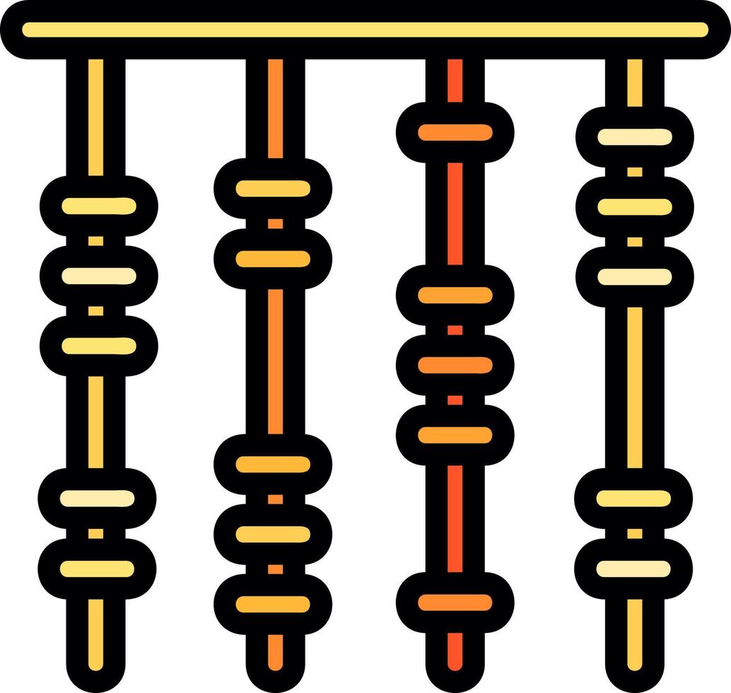 diseño de icono de vector de quipu