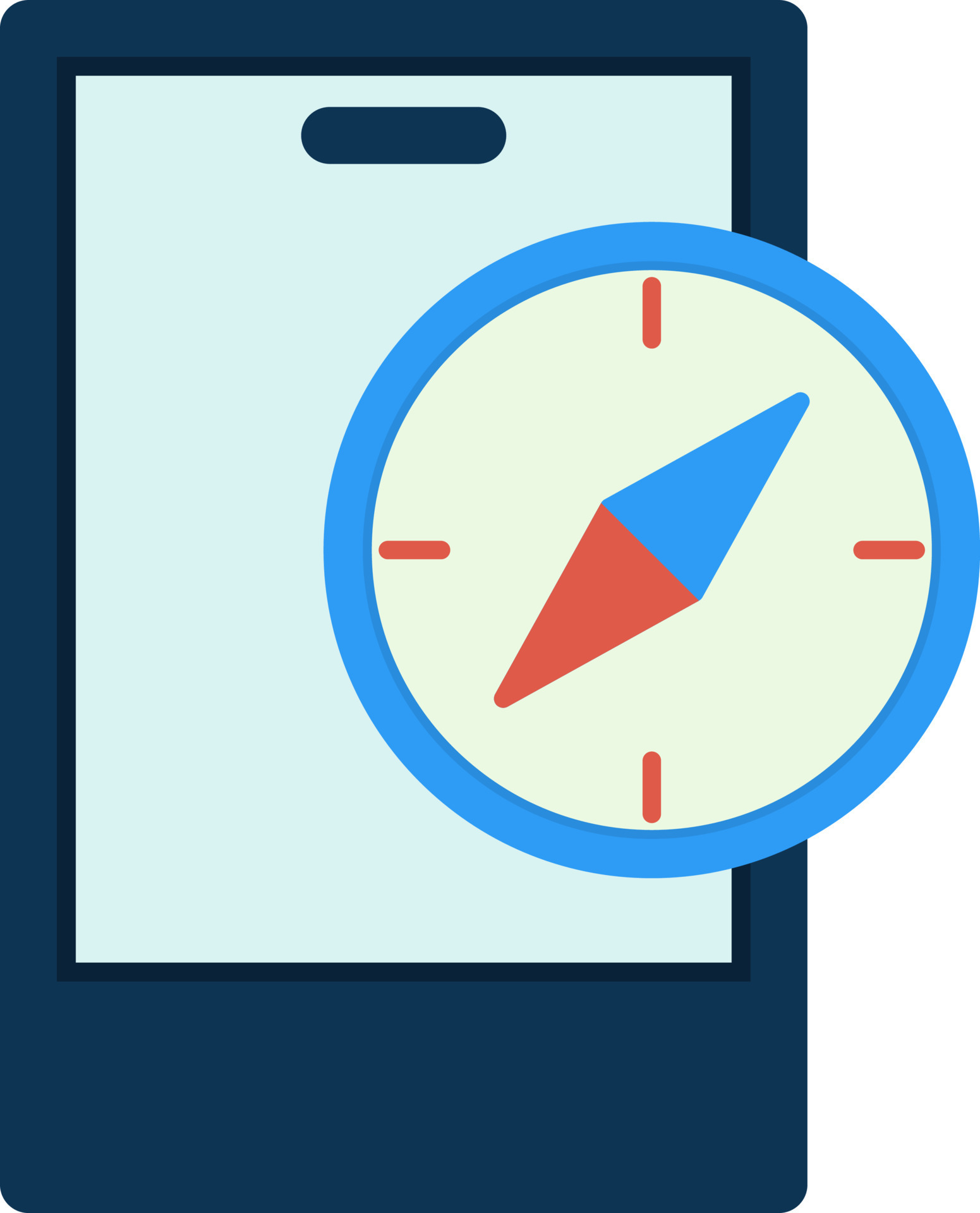Compass App Vector Icon Design 15861440 Vector Art at Vecteezy