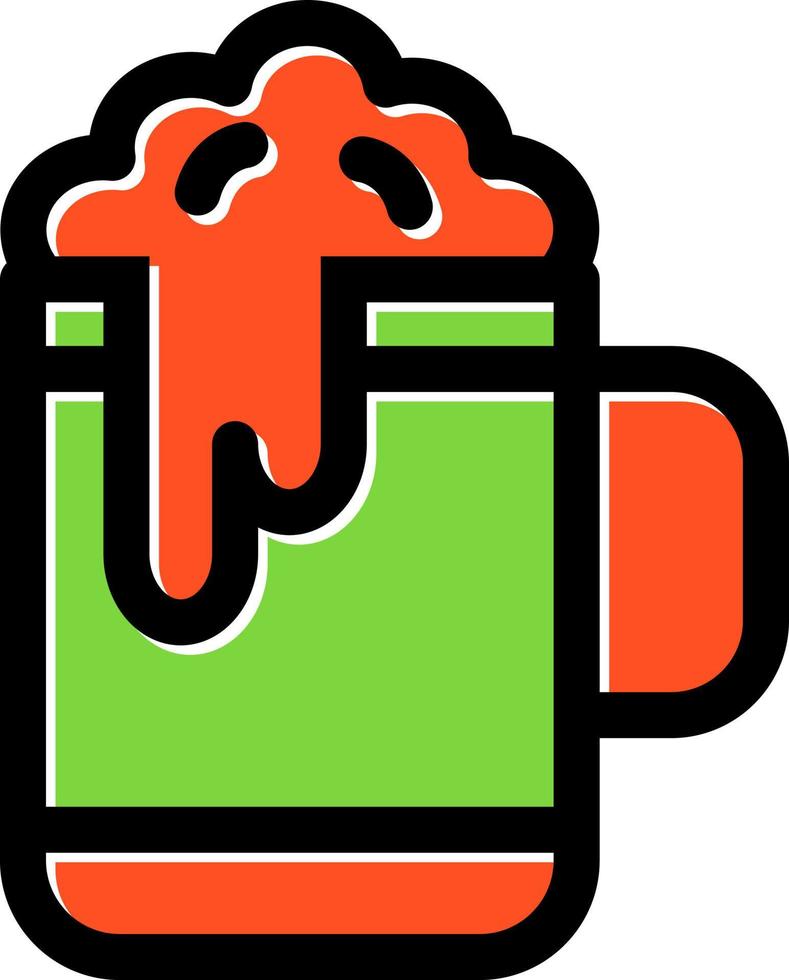 Hot Chocolate Vector Icon Design